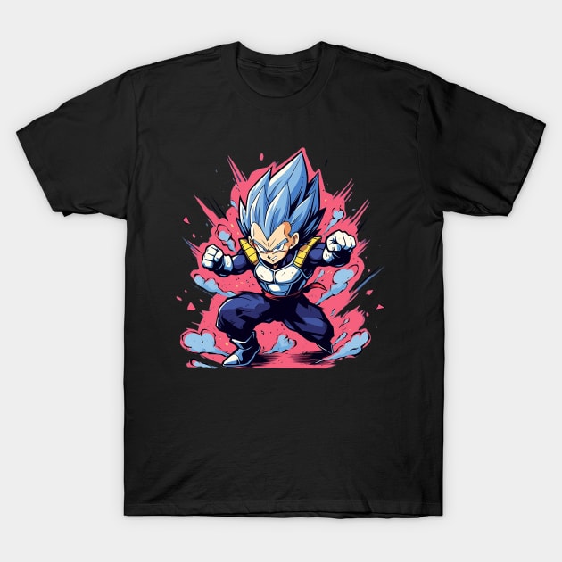 vegeta T-Shirt by pokermoment